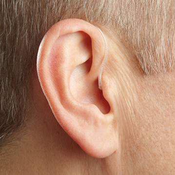 RIC shown on ear