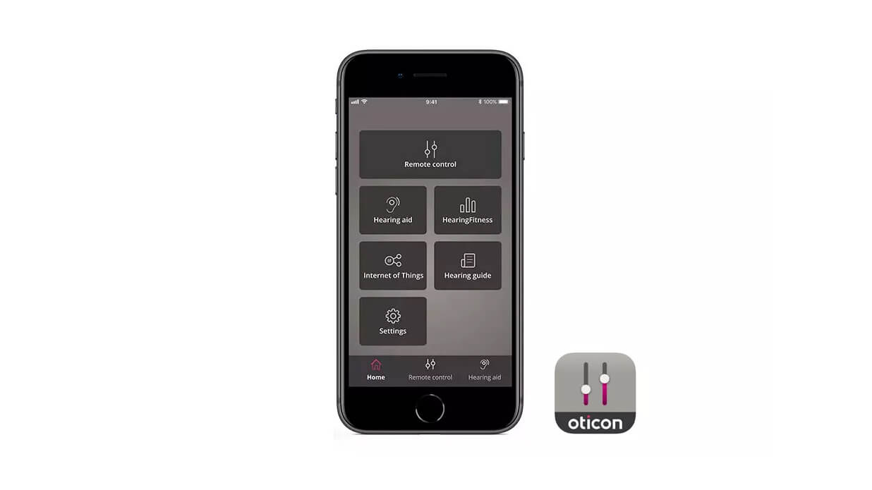 oticon hearing aid app